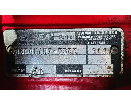 CHELSEA/PARKER 880-SERIES-PTO PTO