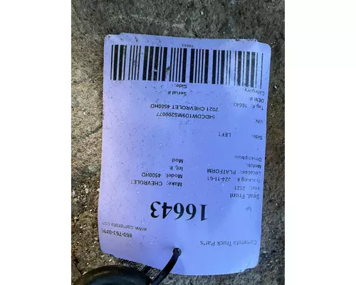 CHEVROLET 4500HD Seat, Front