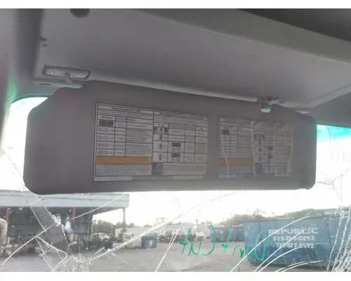 CHEVROLET 4500XD LCF INTERIOR SUN VISOR