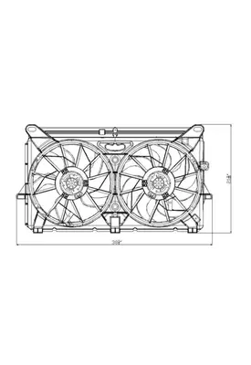 CHEVROLET 7.3 L FAN COOLING