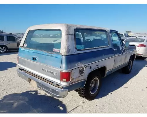 CHEVROLET BLAZER Complete Vehicle