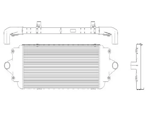 CHEVROLET C4500 CHARGE AIR COOLER (ATAAC)