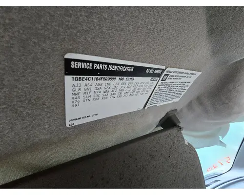 CHEVROLET C4500 Drive Shaft, Rear