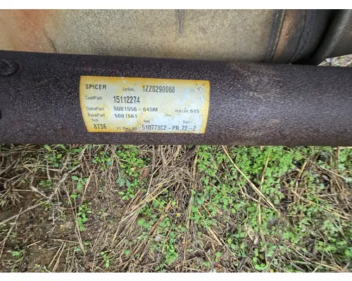 CHEVROLET C4500 Drive Shaft, Rear