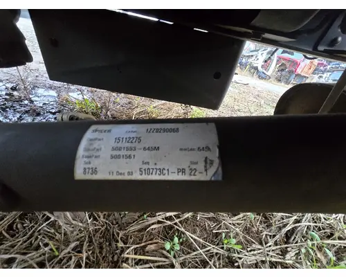 CHEVROLET C4500 Drive Shaft, Rear