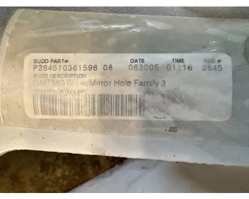 CHEVROLET C60 Fender Extension