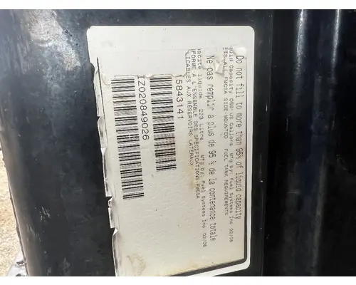 CHEVROLET C6500 Fuel Tank