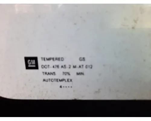 CHEVROLET C6500 GLASS, BACK