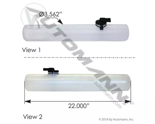 CHEVROLET C6500 RADIATOR OVERFLOW TANK