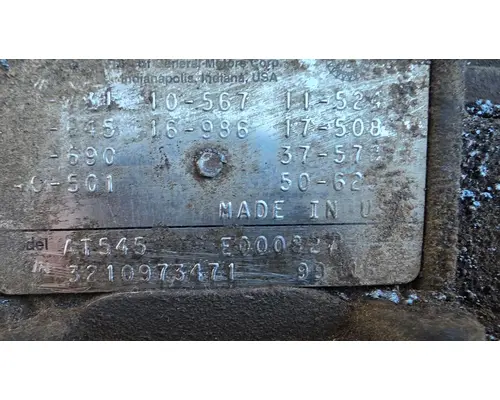 CHEVROLET C6500 Transmission