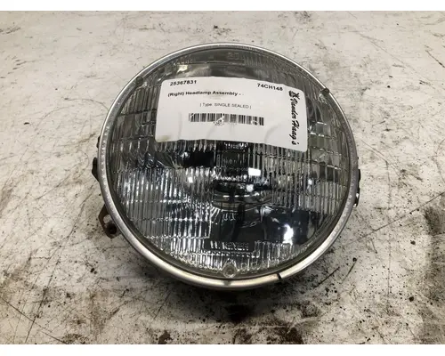 CHEVROLET C6 Headlamp Assembly