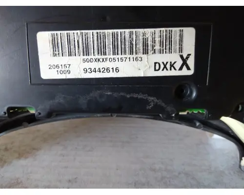 CHEVROLET C7500 GAUGE CLUSTER