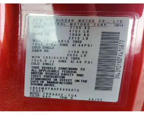 CHEVROLET CITY EXPRESS Used Trucks