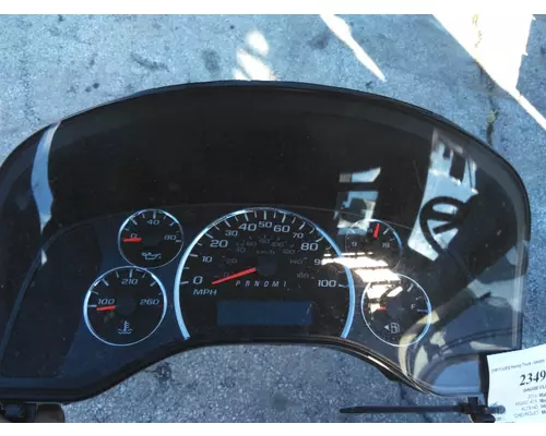 CHEVROLET EXPRESS 1500 GAUGE CLUSTER