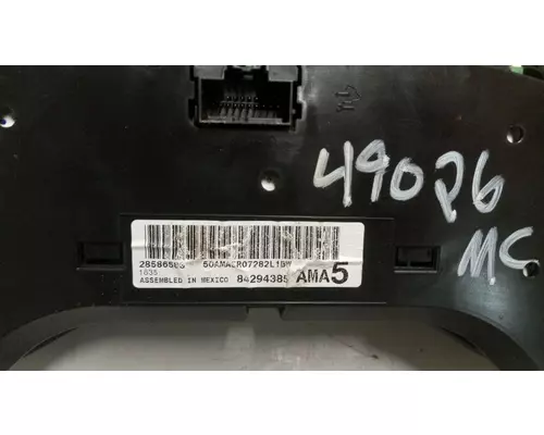 CHEVROLET Express Instrument Panel