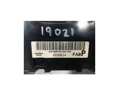 CHEVROLET Express Instrument Panel