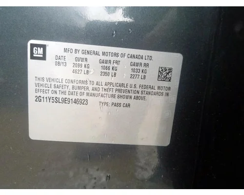 CHEVROLET Impalla Complete Vehicle