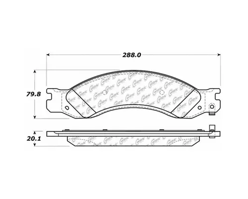 CHEVROLET Kodiak C4500 Brake Shoes