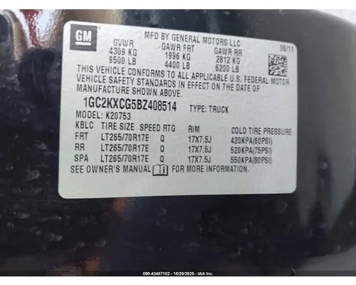 CHEVROLET Silverado Engine Assembly