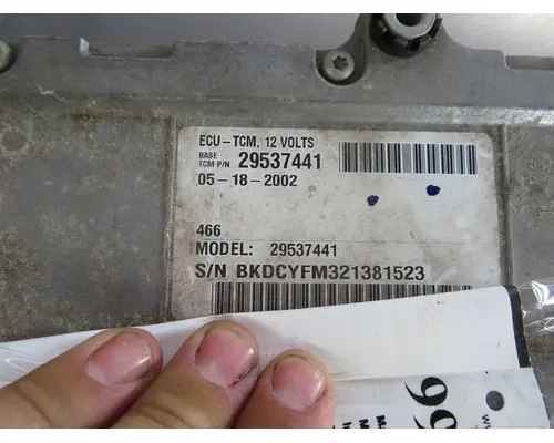 CHEVROLET W5500 ECM (Transmission)
