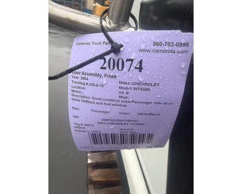CHEVROLET WT5500 Door Assembly, Front