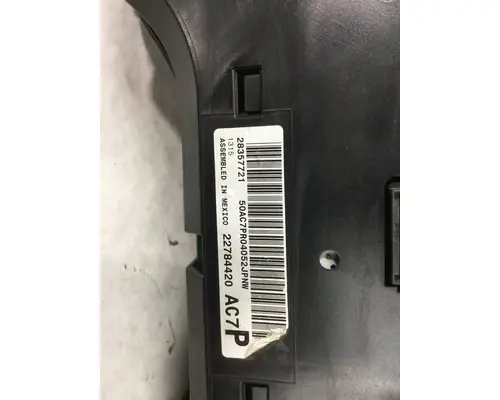 CHEVROLET  INSTRUMENT CLUSTER
