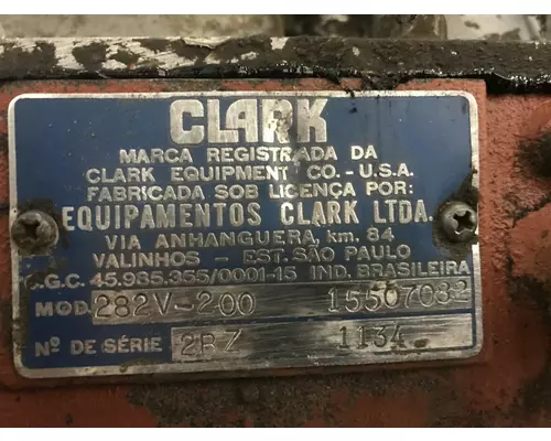 CLARK 282V Transmission