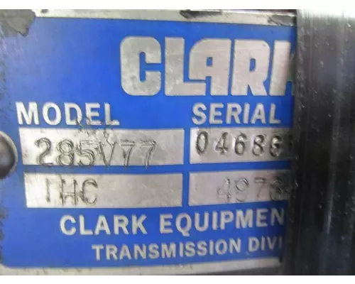 CLARK 285V TRANSMISSION ASSEMBLY