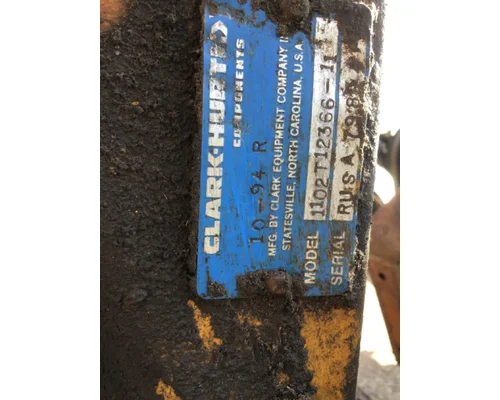 CLARK CANNOT BE IDENTIFIED TRANSMISSION ASSEMBLY