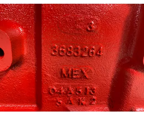 CUMMINS 3683264 Cylinder Block