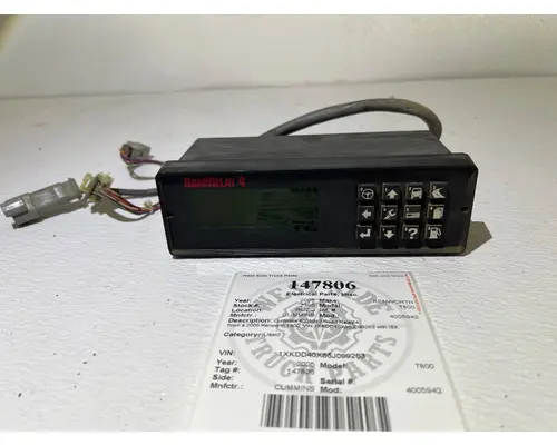 CUMMINS 4005942 Electrical Parts, Misc.