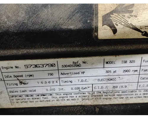 CUMMINS 5.9L Ram Engine Assembly