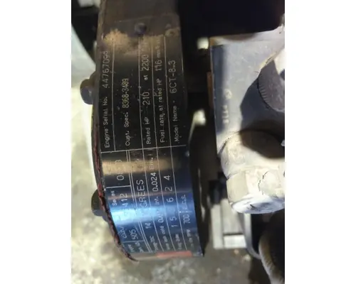 CUMMINS 6CT 0819 ENGINE ASSEMBLY