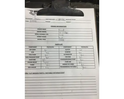 CUMMINS 8.3 LITER Engine Assembly