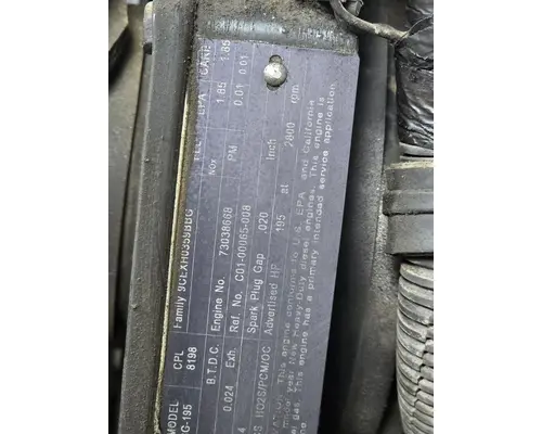 CUMMINS B5.9G Engine Assembly