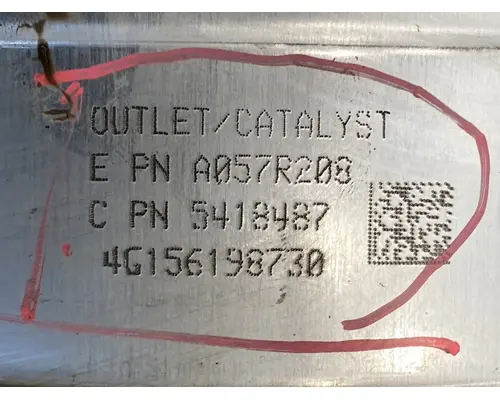 CUMMINS B6.7 DPF (Diesel Particulate Filter)