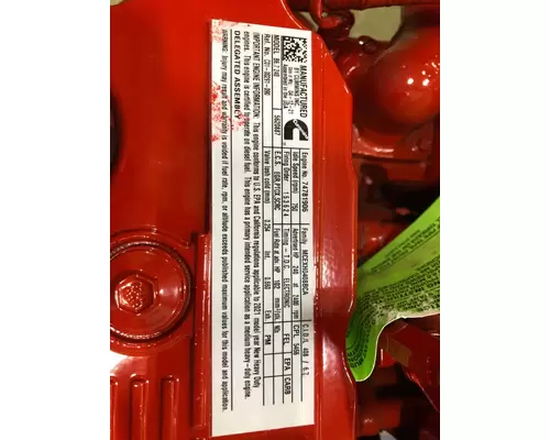 CUMMINS B6.7 Engine Assembly