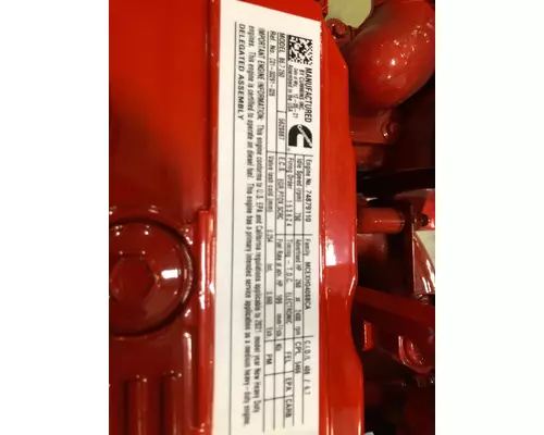 CUMMINS B6.7 Engine Assembly
