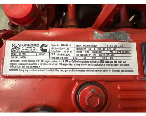 CUMMINS B6.7 Engine Assembly