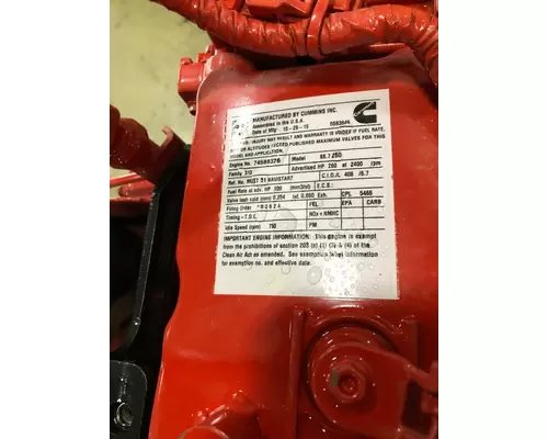 CUMMINS B6.7 Engine