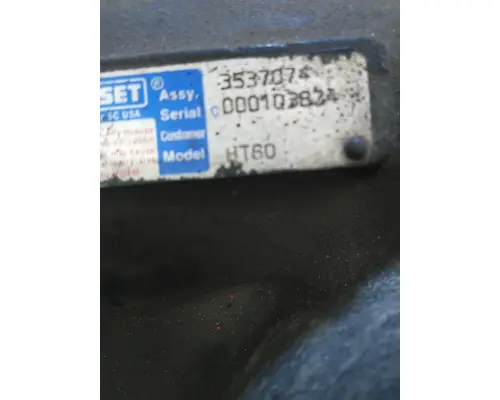 CUMMINS HT60 TURBOCHARGER