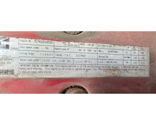 CUMMINS ISB 0279 ENGINE ASSEMBLY