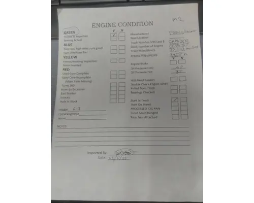 CUMMINS ISB 3072 ENGINE ASSEMBLY