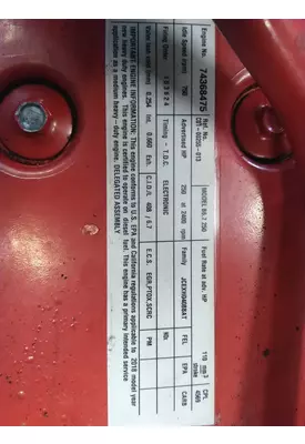CUMMINS ISB 4569 ENGINE ASSEMBLY
