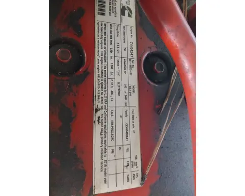 CUMMINS ISB 4569 ENGINE ASSEMBLY