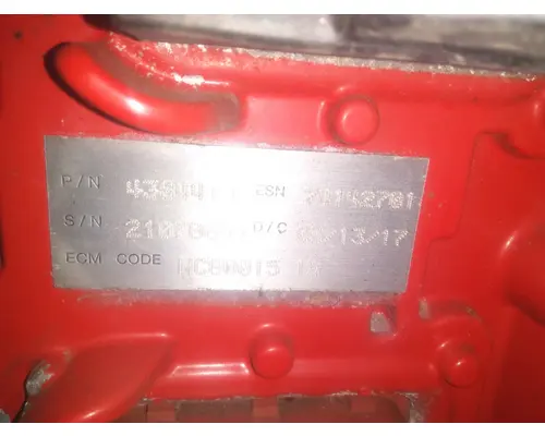 CUMMINS ISB 4569 ENGINE ASSEMBLY