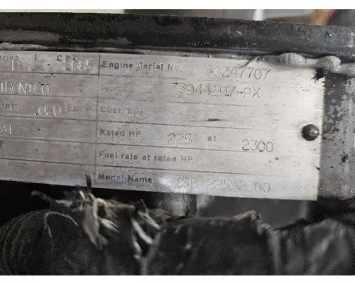 CUMMINS ISB 5.9L Engine Assembly