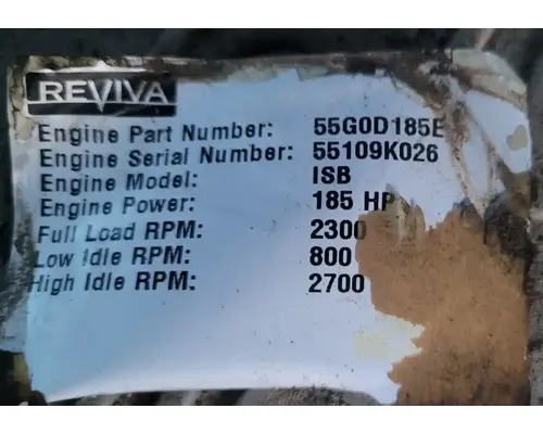 CUMMINS ISB 5.9 Engine Assembly