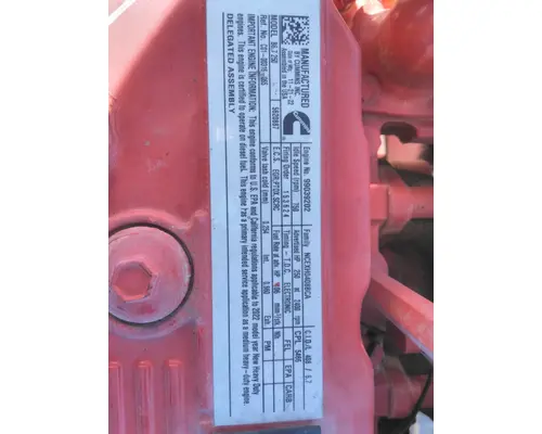 CUMMINS ISB 5466 ENGINE ASSEMBLY