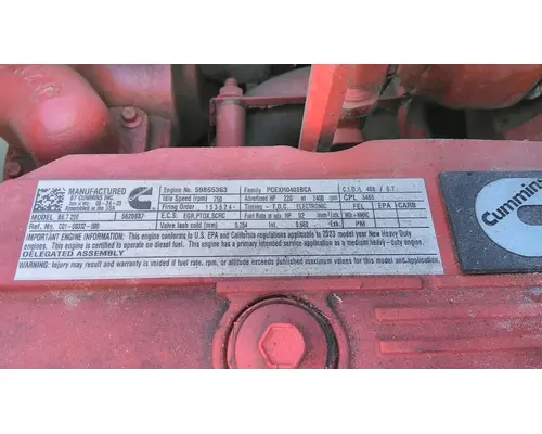 CUMMINS ISB 5466 ENGINE ASSEMBLY